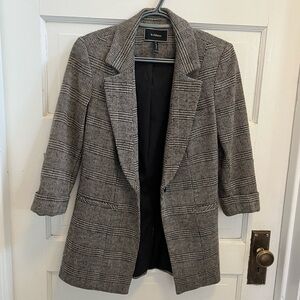 Le Chateau Women's Plaid Blazer